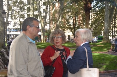 Ellen, Juan Agustín y Maite, protagonistas de la película documental 